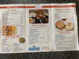 Annie Mae's Café menu