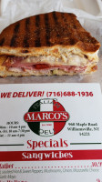 Marcos Italian Deli Maple Road food