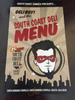 South Coast Deli menu