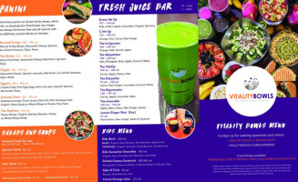 Vitality Bowls food