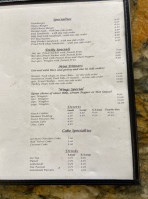 Soul Food Renaissance menu