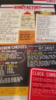 Wing Factory Smyrna menu