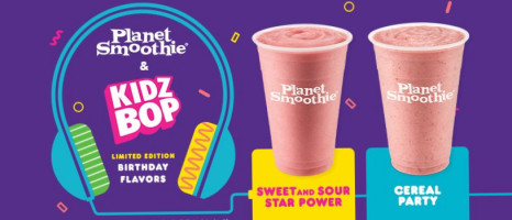 Planet Smoothie food