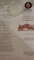 Il Parnaso menu