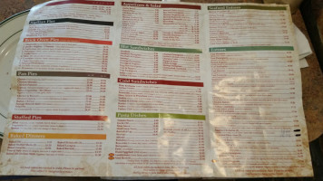 Tony's Brick Oven menu