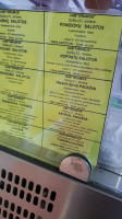 Kebabinė Fast Food menu