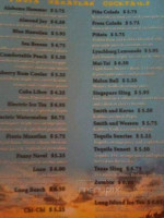 Mazatlan Restaurnat menu