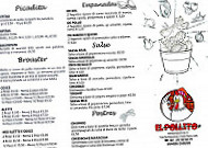 El Pollito menu