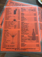 Napoles menu