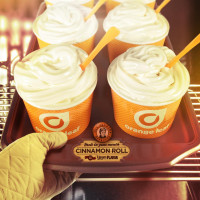 Orange Leaf Frozen Yogurt food