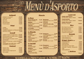 La Locanda Degli Antichi Sapori menu