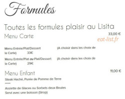 Le Petit Bofinger menu