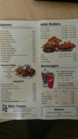 Country Burgers menu