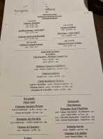 Lochenheath Golf Club menu