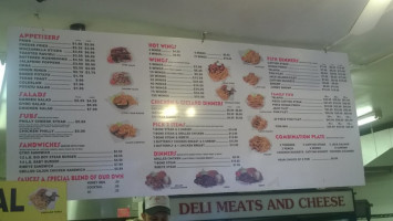 Miami Grill menu