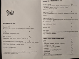 Publik Eds menu