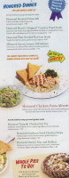 Shari's Cafe And Pies menu