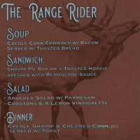 Range Rider menu