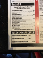 Barstool Sportsbook menu