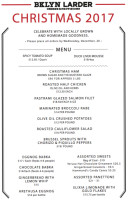 Bklyn Larder menu