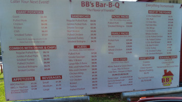 Bb's -b-q outside