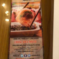 Miyako Doral Japanese food