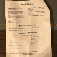 Crossroads Seafood menu