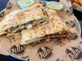 Dillas Quesadillas food