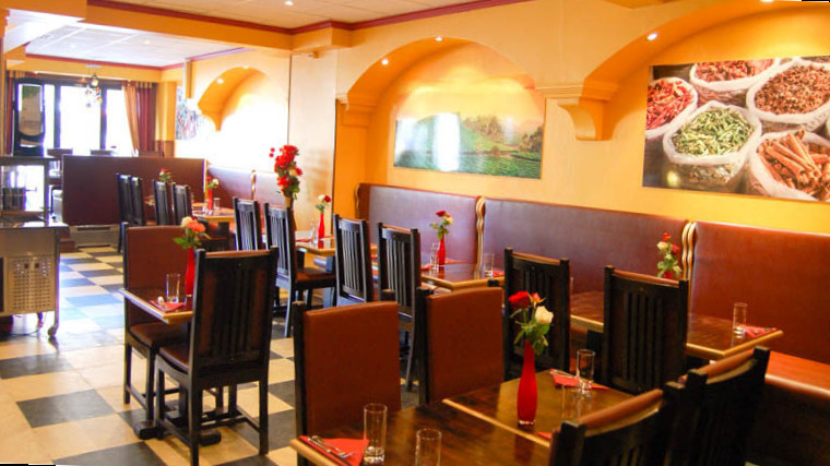 Indian Masala Restaurang Vid Järntorget Utomhus