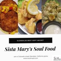 Sista Mary's Soul Food food