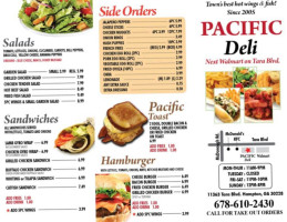 Pacific Deli food