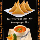 Golden Palace Kina Restaurang Meny