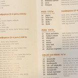 Saqqara Restaurang Pizzeria Meny