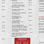 Restaurang Sjömärket Meny