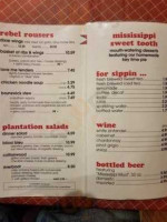 Mississippi Sweets menu