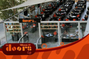 أبواب كافيه/doors Cafe outside