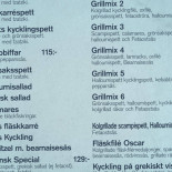 Grekiskt Och Gott Meny