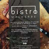 Bistro Malherbe food