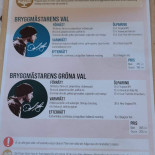 Poppels Beer Food Meny