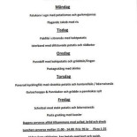 Palace Restaurang Meny