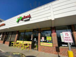 Yofresh Cafe outside