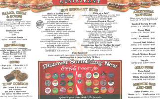 Firehouse Subs Killeen menu