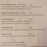 Restaurang St. George The Grill Meny