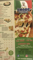 Pizzeria Amore menu