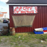 Holmbom's Ark Fotö Hamncafé Utomhus