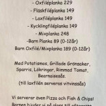 Landgång Meny