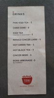 Teni East Kitchen menu