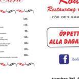 Vansbro Restaurang Meny