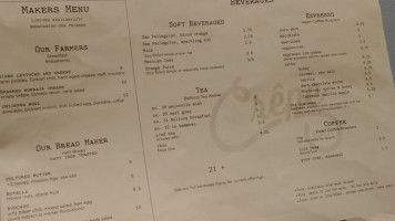 Crêpe menu