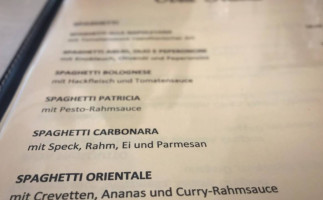 Restaurant Pizzeria Lindenplatz menu